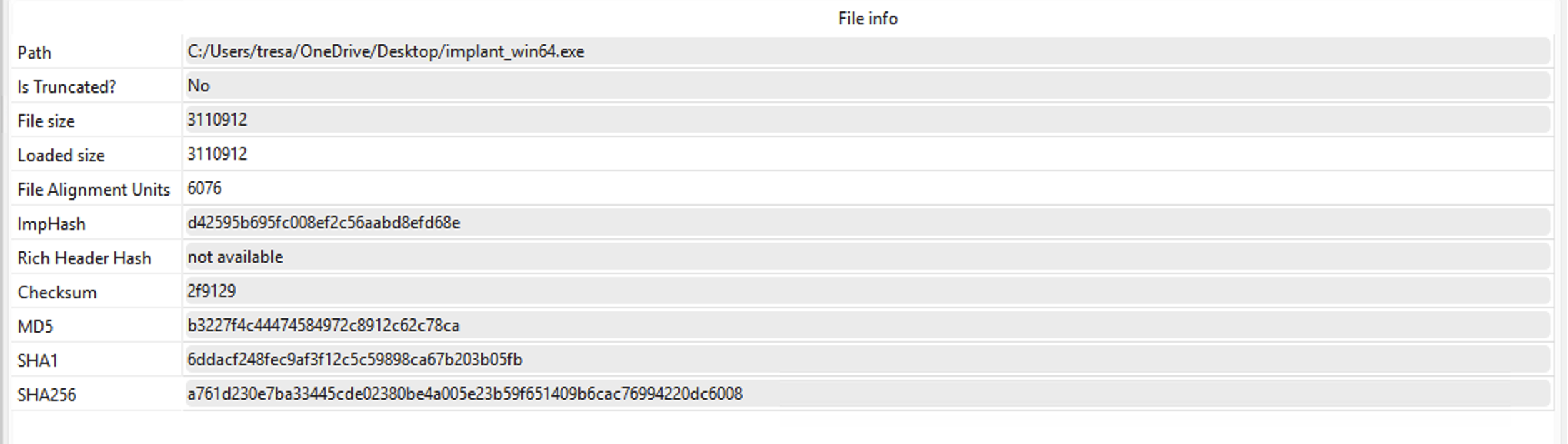 win64 IAT