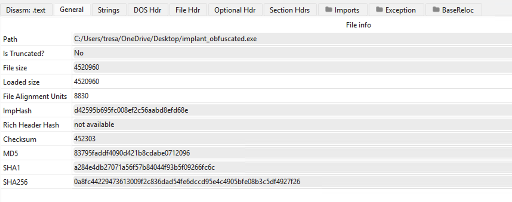 win64 obfuscated
