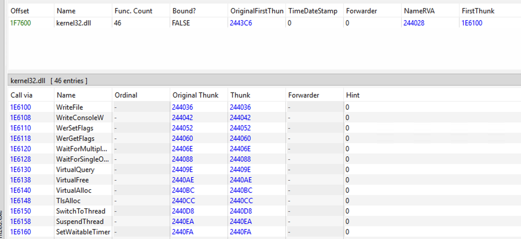 win64 optimized